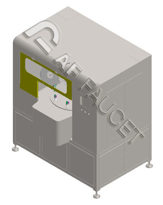 RTAF-RB0408-4-Spindles 8 Station Brushing Machine For Small Parts CNC Wire Drawing Machine Küçük Parçalar İçin 8 İstasyonlu fırçalama makinesi