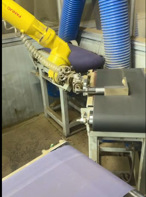 RTAF-FG04-Duvar karıştırıcı düz öğütme makinesi musluk öğütme makinesi, tunç musluklar robot CNC öğütme makinesi